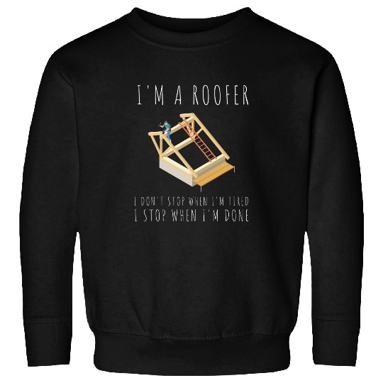 Roofer Roofing Contractor Construction Worker 2 Sweatshirts