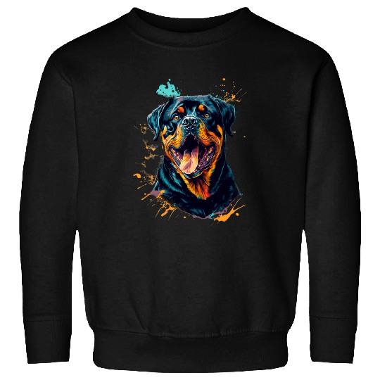 Dog Rottweiler Lover Rottie Portrait 9 Sweatshirts