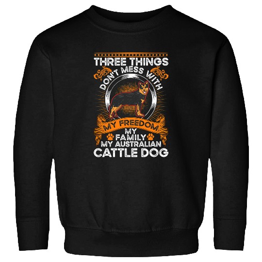 Australian Cattle Dog Blue Heeler Cattle Dog 214 Sweatshirts