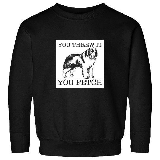 Dog Saint Bernard funny dog lover gift 49 Sweatshirts