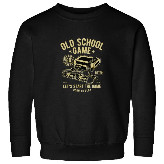 Old School Game old school gift for gamers Sweatshirts