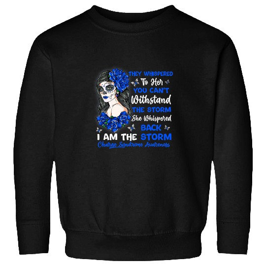 I Am The Storm Afro Hippie Charge Syndromes Warrior Sweatshirts