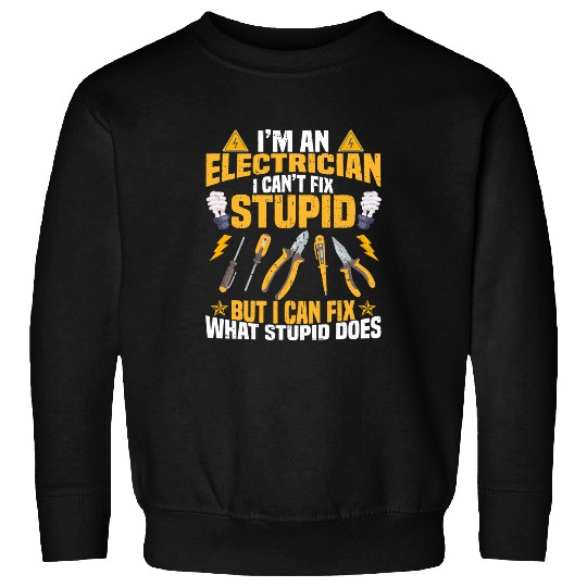 Electrical For Men Women Journeyman Lineman 2 Electrician Sweatshirts