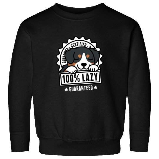 100 Percentage Lazy Bernese Mountain Dog Sweatshirts