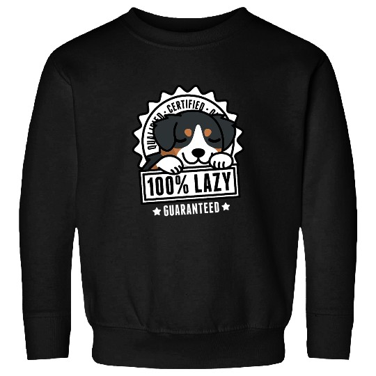 100 Percentage Lazy Bernese Mountain Dog Sweatshirts