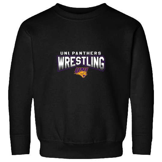 Northern Iowa pantherss Wrestling Giant Black Sweatshirts