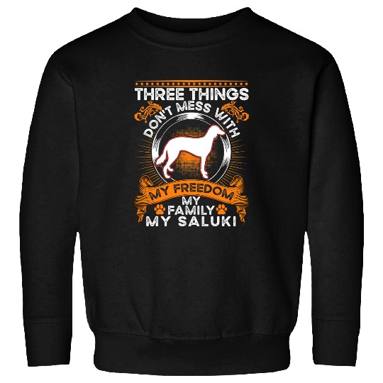 Dog Grayhound Saluki Family Persian Greyhound Saluki 3 Sweatshirts