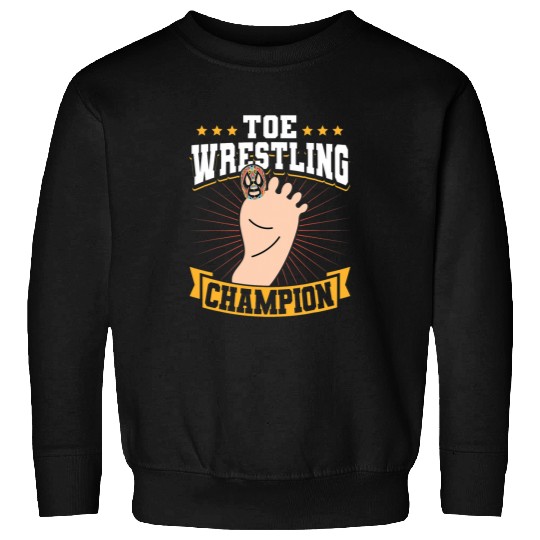 Toe Wrestling Champion ToeWrestling Sweatshirts