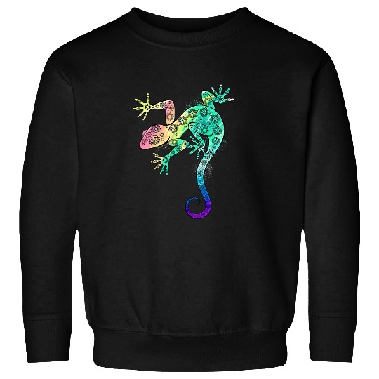 Gecko Lover Cool Lizard Design For Men Women Gecko Pet Animal Creature 1 Sweatshirts