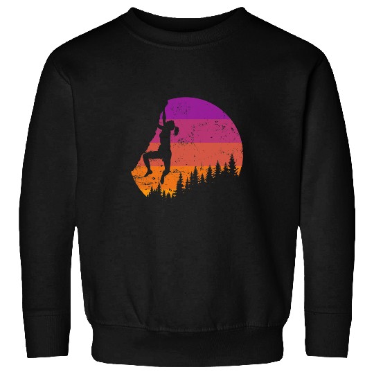 Climbing Climber Hobby Fitness Bouldering Sport Climb Sweatshirts