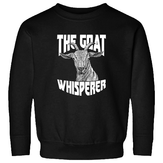 Funny Goats The Goats Whisperer Goats Owner Farmer Farm Animal Farming 254 Goats Lover Sweatshirts