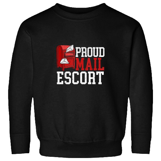 Postal Worker Mailman Delivery Shipment Mail Escort 12 Sweatshirts