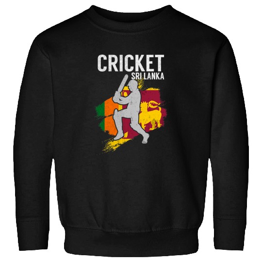Cricket Fan Sri Lankan Flag cricket Sweatshirts