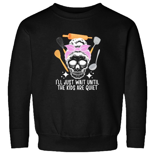 Until Kids Are Quiet Lunch Lady School Cafeteria Worker Sweatshirts