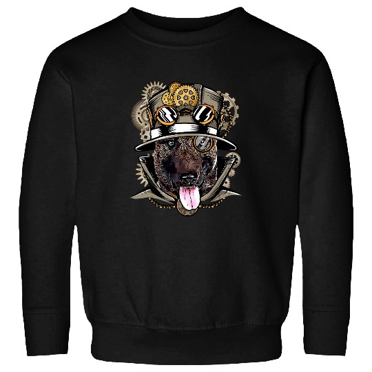 Belgian Malinois Dog Medieval Victorian Gothic Steampunk Sweatshirts