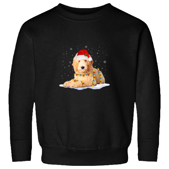 Dog Goldendoodle Tree Christmas Sweater xmass Pet Dogs Gifts 24 Sweatshirts