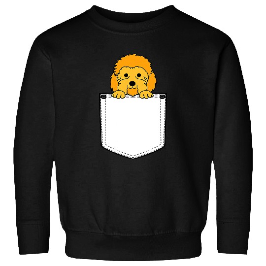 Bernedoodle Dog Bernedoodle In Pocket 3 Sweatshirts