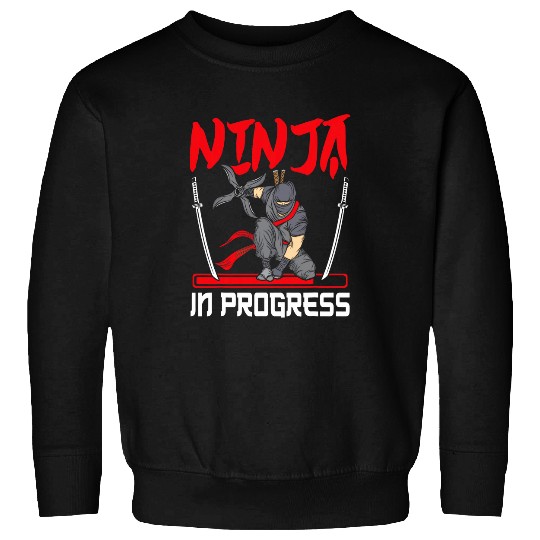 Ninja Ninjutsu Samurai Shaolin Shuriken Karate Katana Japan 1 Sweatshirts
