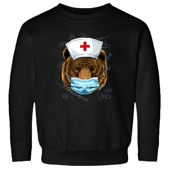 Funny Bear nurses Practitioner RN Nursing School Graduation 719 Cute Bears Sweatshirts