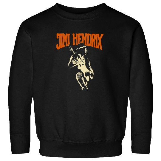 Guitarist Jimi Hendrix Guitar Sweatshirts