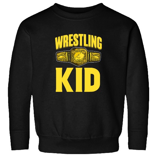 Wrestling Kid Wrestler Wrestle Hobby Wrestles Wrestling Sweatshirts