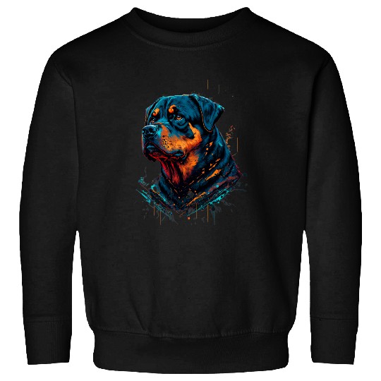 Dog Rottweiler Lover Rottie Portrait 6 Sweatshirts
