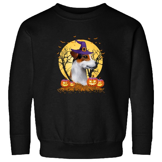 Dog Jack Russell Holiday 365 Halloween Jack Russell Terrier Dog Pumpkin 172 Sweatshirts