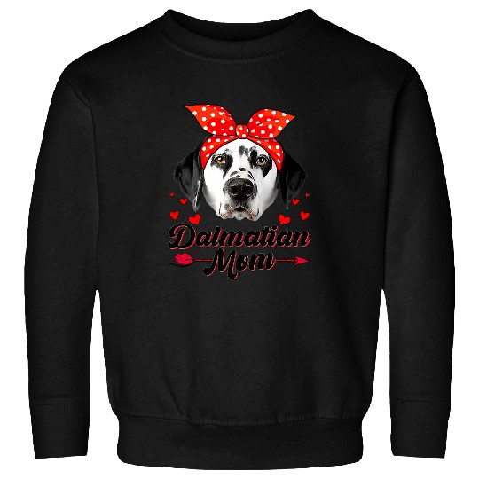 Funny Dalmatian Womens Cute Dalmatian Mom Dog Mom Mothers Day 114 Dalmatian Lover Dalmatians Dog Sweatshirts
