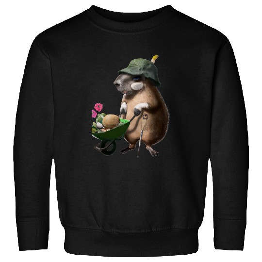 Farmer artwork gardening gophers Sweatshirts