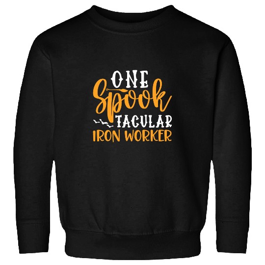 One Spooktacular Iron Worker Funny Halloween Sweatshirts