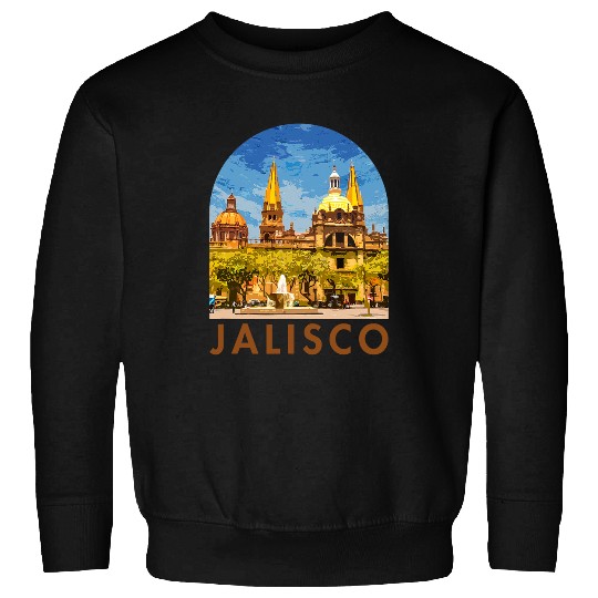Jalisco Mexico Guadalajara Cathedral Traveling Trip Mexican Sweatshirts