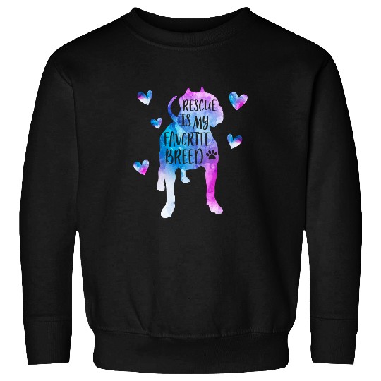 Bully Lover Dog Rescue is my Favorite Breed Pitbull 517 Pitbull Dog Sweatshirts