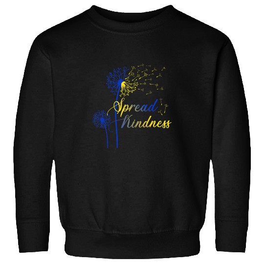 Funny Spread Kindness Down Syndromes Awareness Gifts Sweatshirts