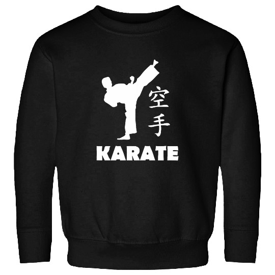Karate Ka Martial Arts Highkick Dojo Sweatshirts
