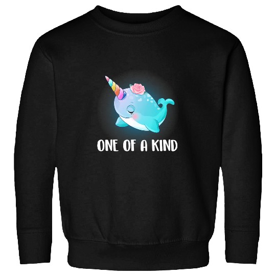 One Of A Kind T Narwhal Unicorns Narwhal Costume Sweatshirts