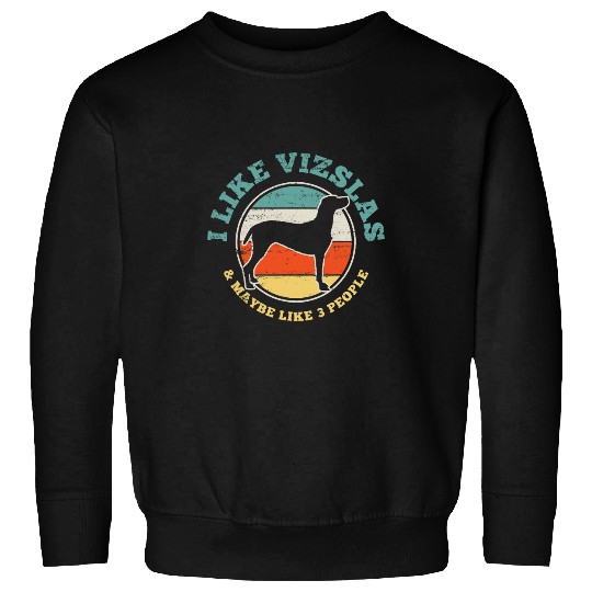 Dog Vizsla Funny vintages Gift Sweatshirts