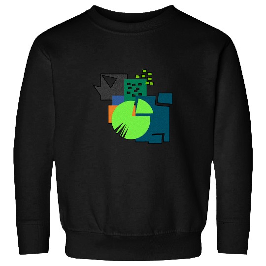Abstract ART Partitions for Creative Minds Sweatshirts