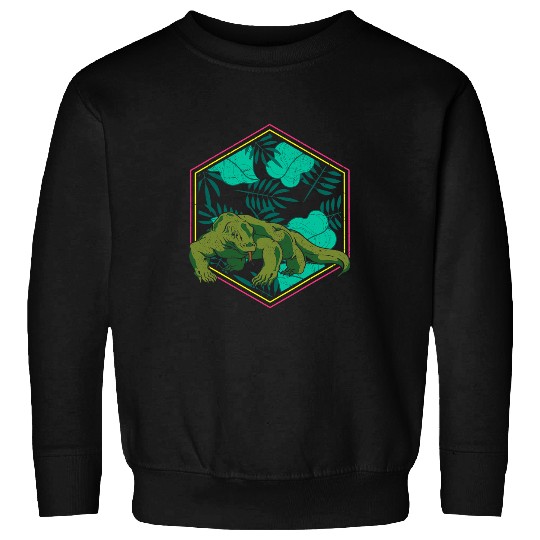 Lizard Lover Exotic Indonesia Reptile Lizard Animal Nature Komodo Dragon Sweatshirts