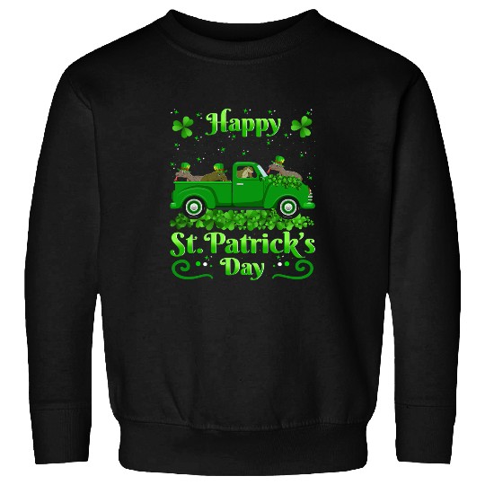 Dragons Komodo Dragon Riding Truck Komodo Dragon St Patricks Day Sweatshirts