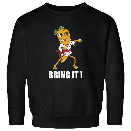 Karate Carrot Karate Japanese Martial Arts Sweatshirts