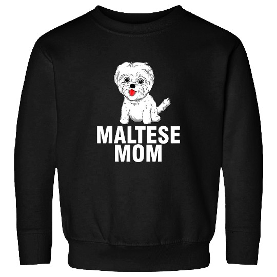 Dog Maltese Cool Maltese Mom For Women Girls Dog Groomer Dog Lover Owner 28 Sweatshirts