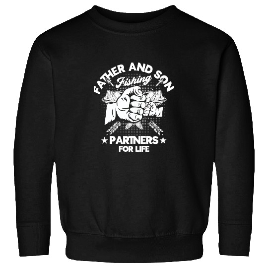 Fishing Father And Son Partners Bow192 Fisher Hook Fisher Sweatshirts