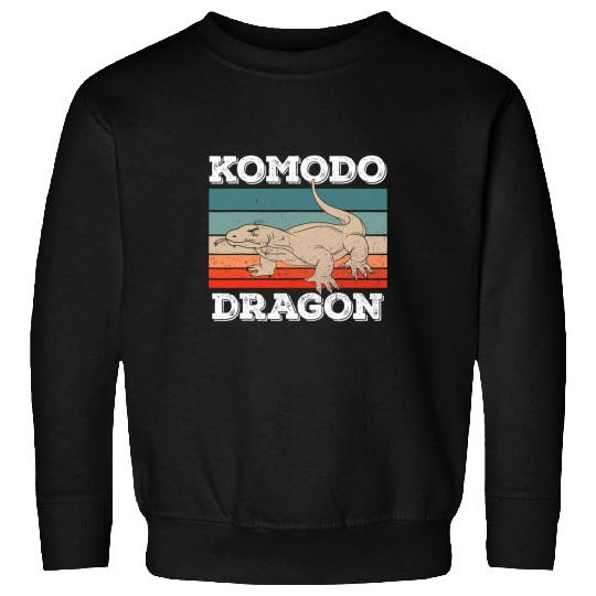 Dragons vintages Komodo Dragon Funny Zookeeper Herpetologist 1 Sweatshirts
