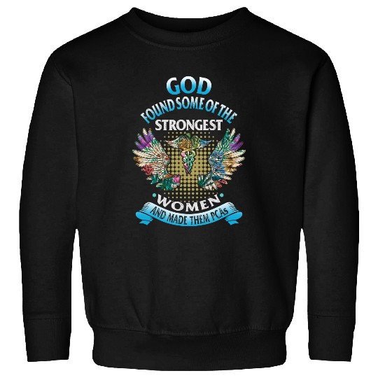 Christian nurses Nursery PCAs for Women Nurses Week Nursing School Tee God Found medicals Nursing Christ Sweatshirts