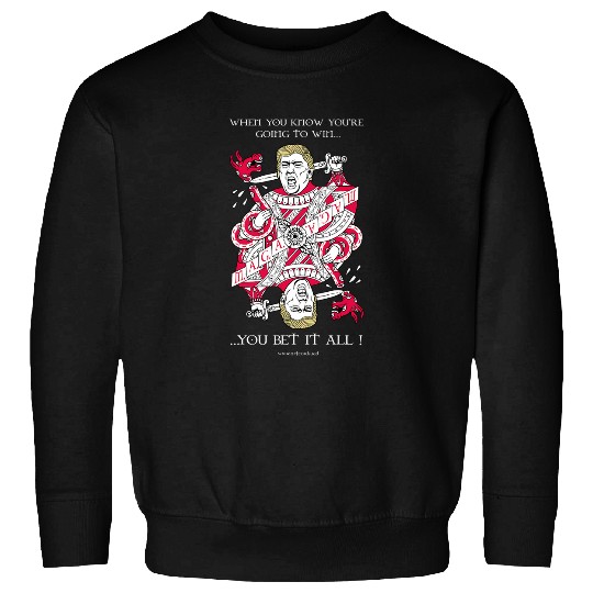 Donald Trump Pokers Art Sweatshirts