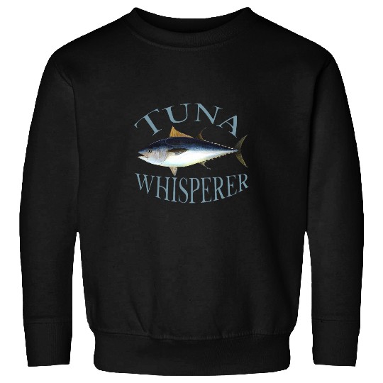 Bluefin Tuna Fish Scientific Fish Illustration Fishing Gear Sweatshirts