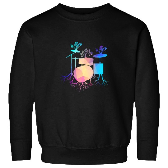 Drums Drummer uniques Drums Tree Of Life Drumming Inspirational Drums Sweatshirts