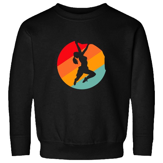 Climbing Climber Rock Climbing Woman Climb Sweatshirts