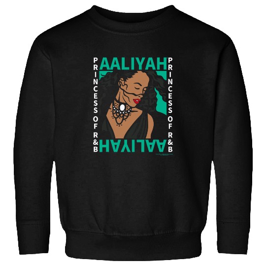 Aaliyah Illustration Square Sweatshirts
