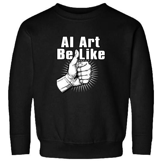 AI Art Be Like AI Generated Art Fail Funny AI Sweatshirts